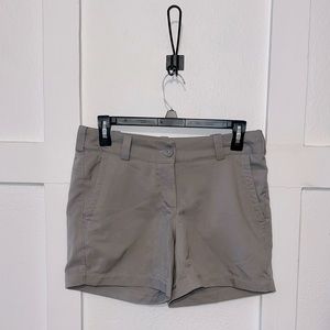 Nike Golf Tour Performance Dri-Fit Women’s Shorts Grey Size 4